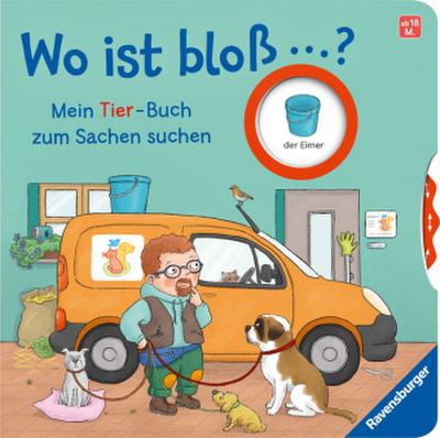 Wo ist bloß ...? - Mein Tier-Buch zum Sachen suchen