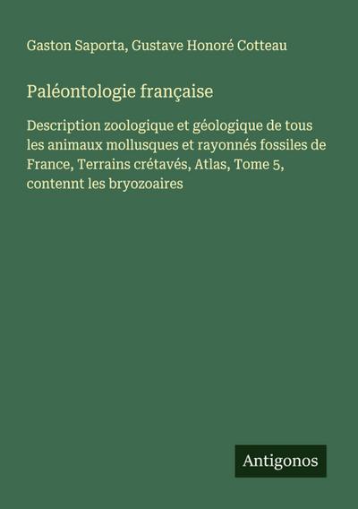 Paléontologie française