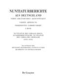 Nuntiatur des Ciriaco Rocci ausserordentliche Nunt