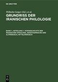 Vorgeschichte der iranischen Sprachen, Awestasprache und Altpersisch, Mittelpersisch