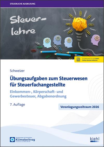 Übungsaufgaben zum Steuerwesen für Steuerfachangestellte