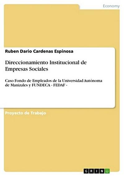 Direccionamiento Institucional de Empresas Sociales