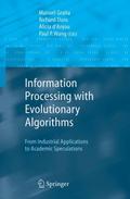 Information Processing with Evolutionary Algorithm