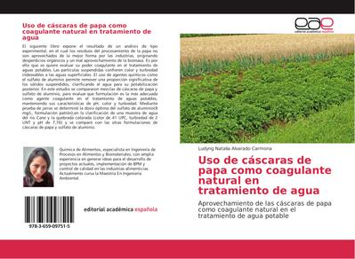 Uso de cáscaras de papa como coagulante natural en tratamiento de agua