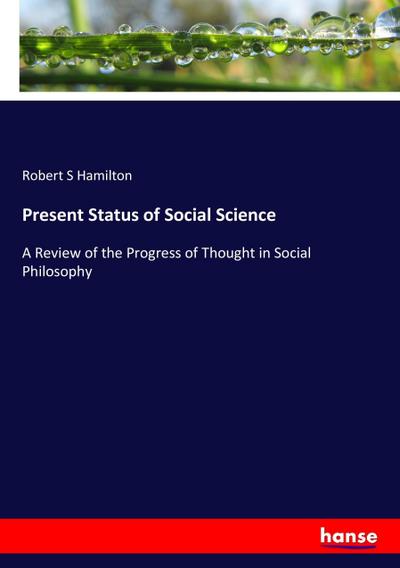 Present Status of Social Science