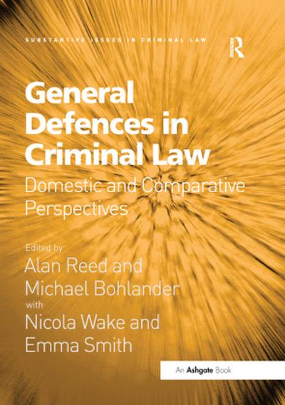 General Defences in Criminal Law