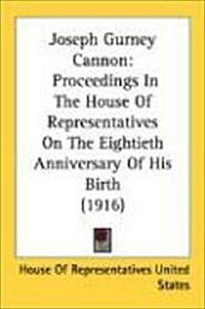 Joseph Gurney Cannon