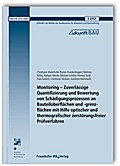Monitoring - Zuverlässige Quantifizierung und Bewertung von Schädigungsprozessen an Bauteiloberflächen und -grenzflächen mit Hilfe optischer und thermografischer zerstörungsfreier Prüfverfahren