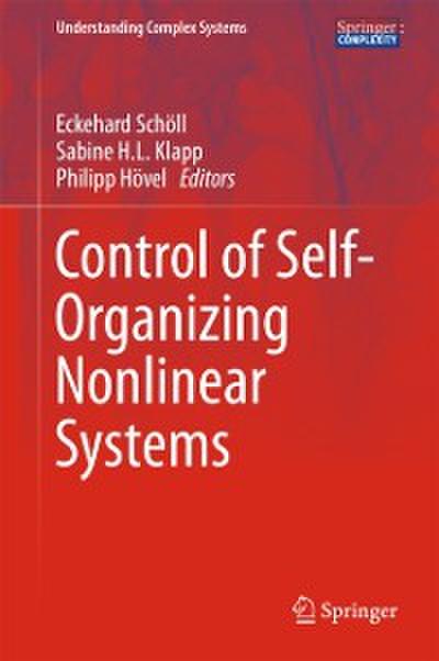 Control of Self-Organizing Nonlinear Systems