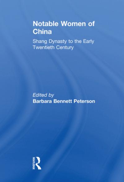 Notable Women of China