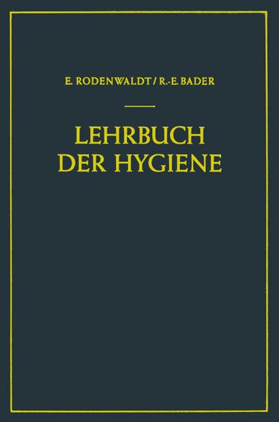 Lehrbuch der Hygiene