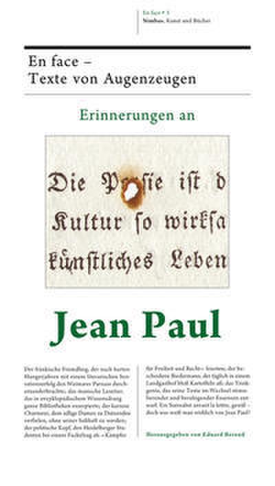 Erinnerungen an Jean Paul