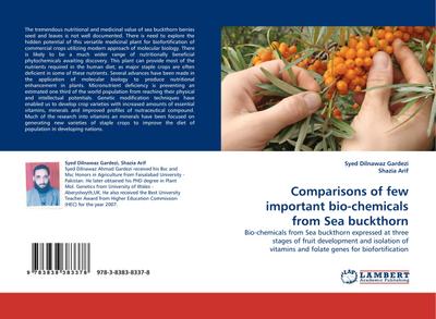 Comparisons of few important bio-chemicals from Sea buckthorn