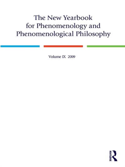 New Yearbook for Phenomenology and Phenomenological Philosophy