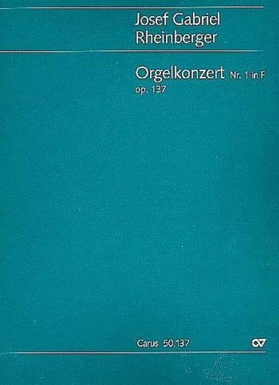 Konzert F-Dur Nr.1 op.137für Orgel, 3 Hörner und Streicher