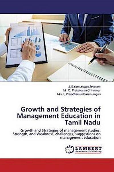 Growth and Strategies of Management Education in Tamil Nadu