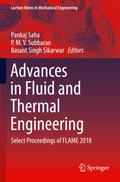 Advances in Fluid and Thermal Engineering