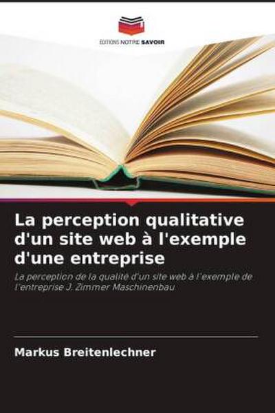 La perception qualitative d’un site web à l’exemple d’une entreprise
