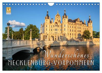 Wunderschönes Mecklenburg-Vorpommern (Wandkalender 2024 DIN A4 quer), CALVENDO Monatskalender