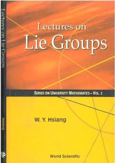 LECTURES ON LIE GROUPS              (V2)