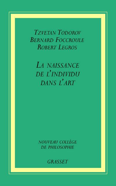 La naissance de l’individu dans l’art