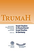 Israel-Studien in Deutschland/Israel Studies in Ge