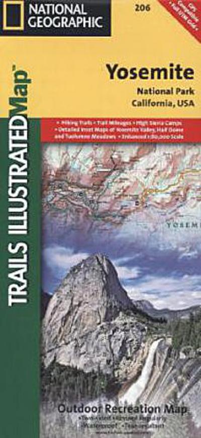 Yosemite National Park Map