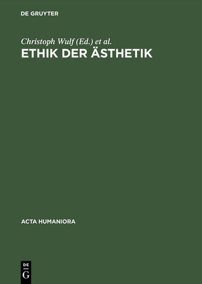 Ethik der Ästhetik