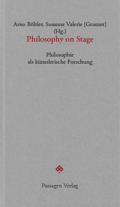 Philosophy on Stage