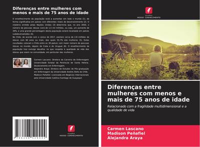 Diferenças entre mulheres com menos e mais de 75 anos de idade