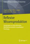 Reflexive Wissensproduktion