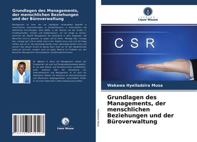 Grundlagen des Managements, der menschlichen Beziehungen und der Büroverwaltung