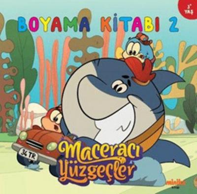 Maceraci Yüzgecler Boyama Kitabi 2