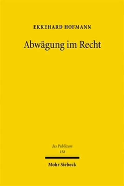 Abwägung im Recht