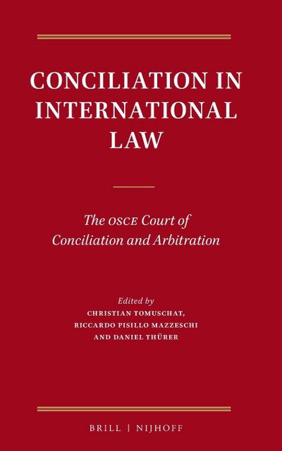 Conciliation in International Law