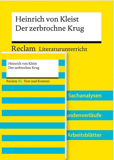 Paket für Lehrkräfte ’Heinrich von Kleist: Der zerbrochne Krug’ (Textausgabe und Lehrerband). 2 Bände eingeschweißt
