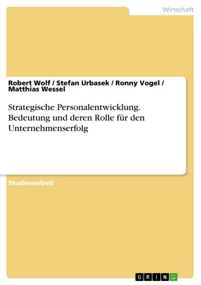 Strategische Personalentwicklung