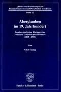 Aberglauben im 19. Jahrhundert.