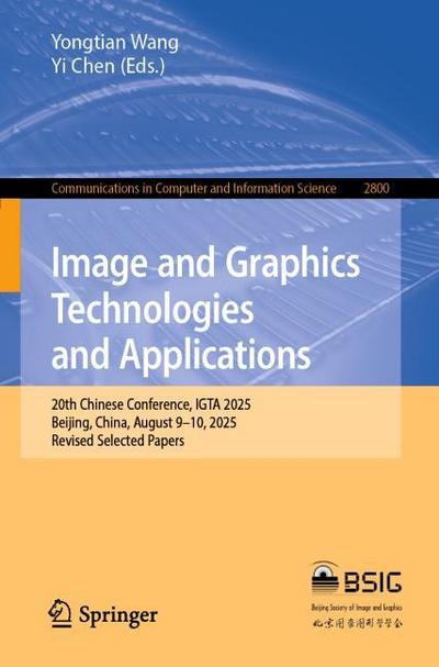 Image and Graphics Technologies and Applications