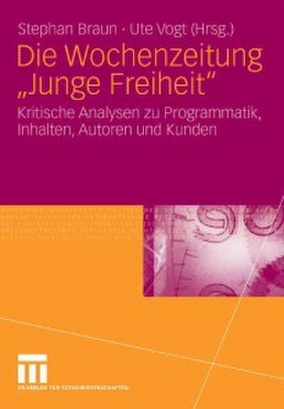 Die Wochenzeitung ’Junge Freiheit’