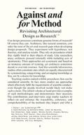 Against and For Method