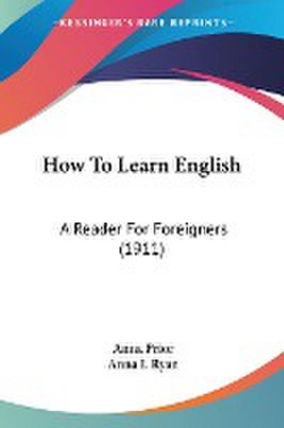 How To Learn English - Anna Prior