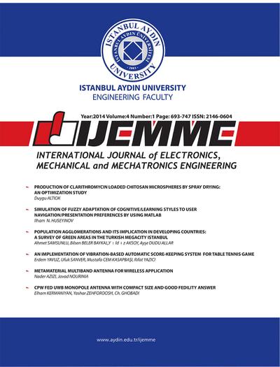 International Journal of Electronics, Mechanical and Mechatronics Engineering