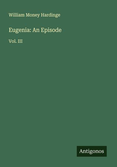 Eugenia: An Episode