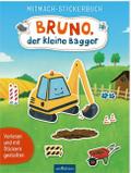 Mitmach-Stickerbuch - Bruno, der kleine Bagger