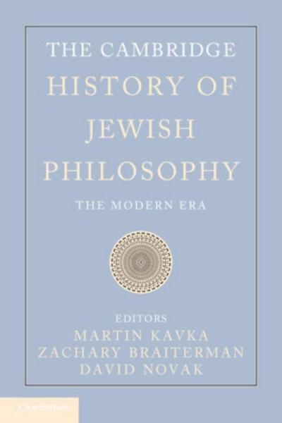 The Cambridge History of Jewish Philosophy