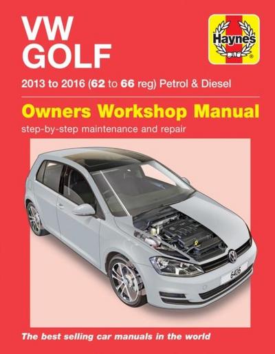 VW Golf petrol & diesel (’13-’16) 62 to 66