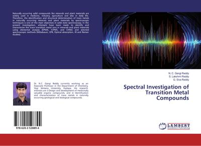 Spectral Investigation of Transition Metal Compounds