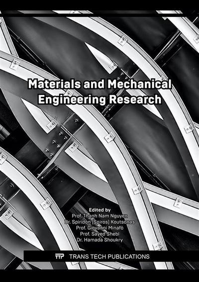 Materials and Mechanical Engineering Research