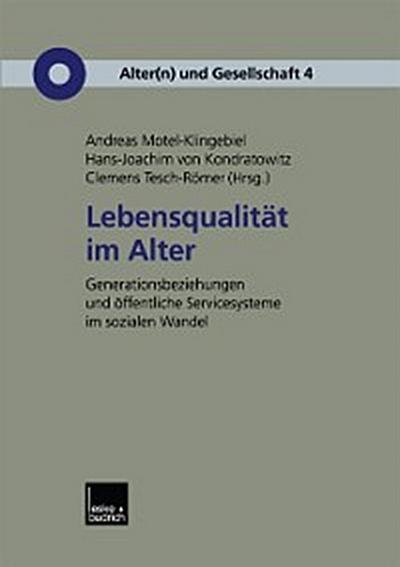 Lebensqualität im Alter